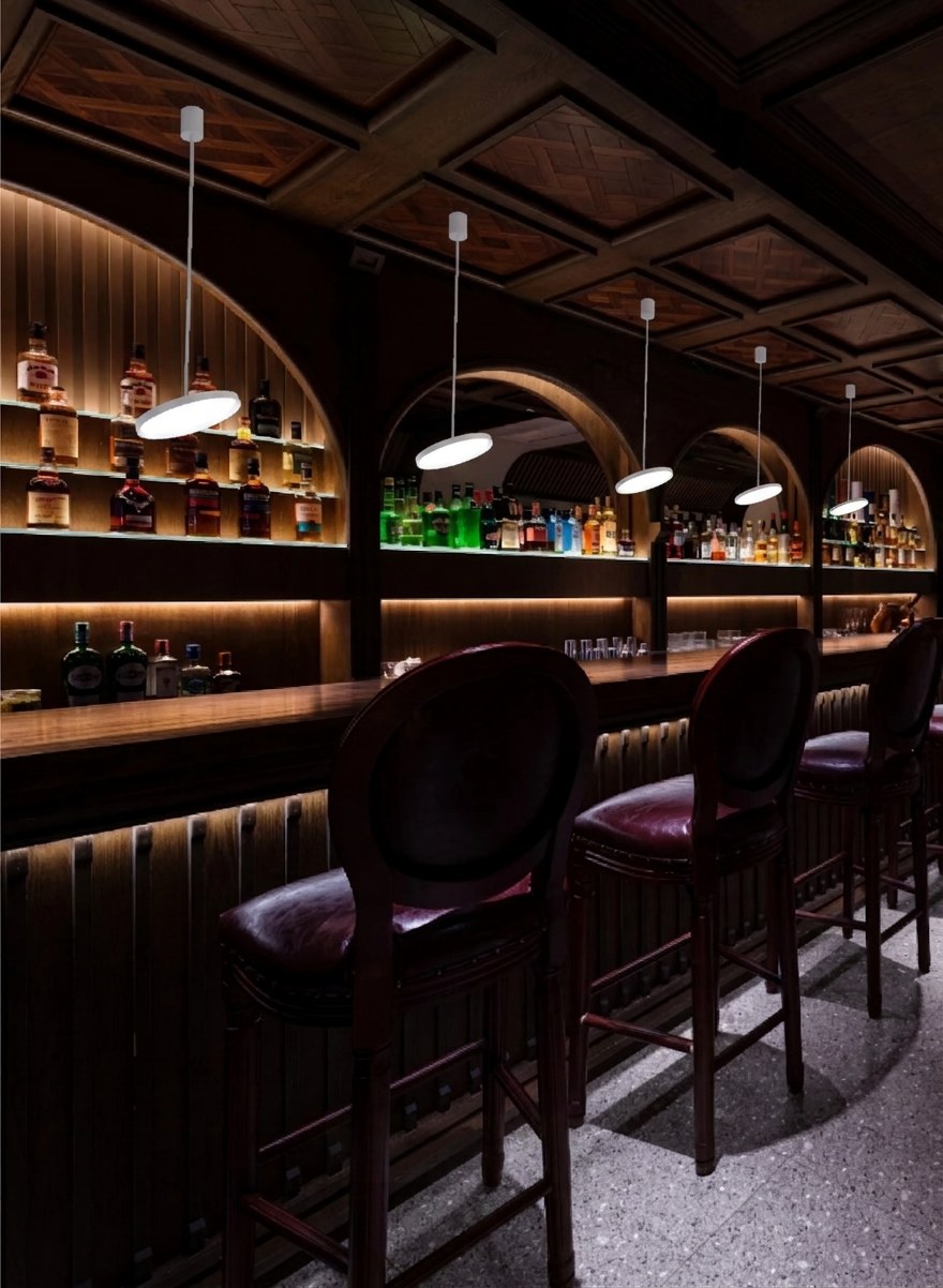 JL0074E Series Tiltable Round LED Panel Pendant