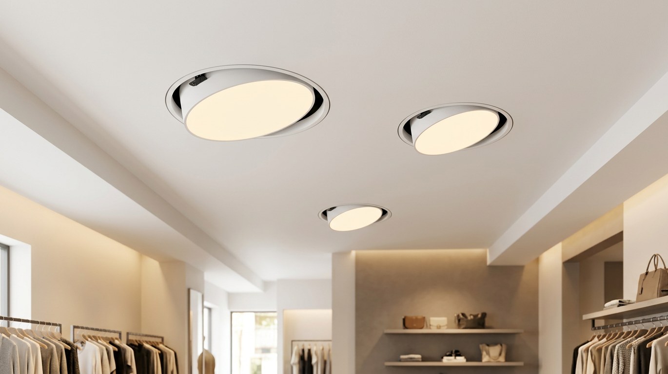 JL0340E Series Recessed Adjustable LED Downlight