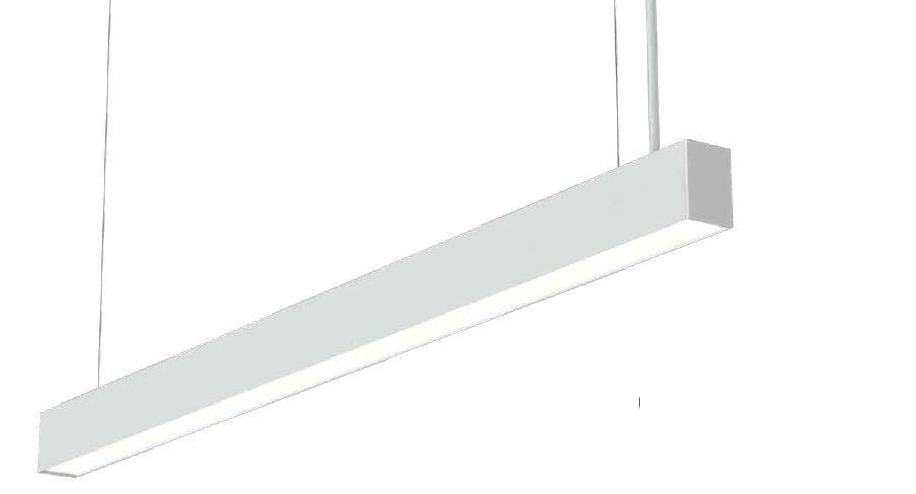 Jolite JL-PE Perse LED Linear Light — 15W–75W, 100/120/130 lm/W, Linkable, for Offices & Commercial Spaces